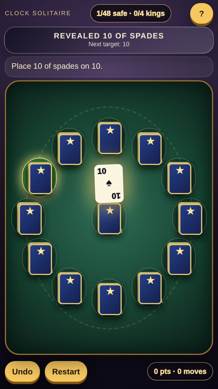 clock-solitaire-deck