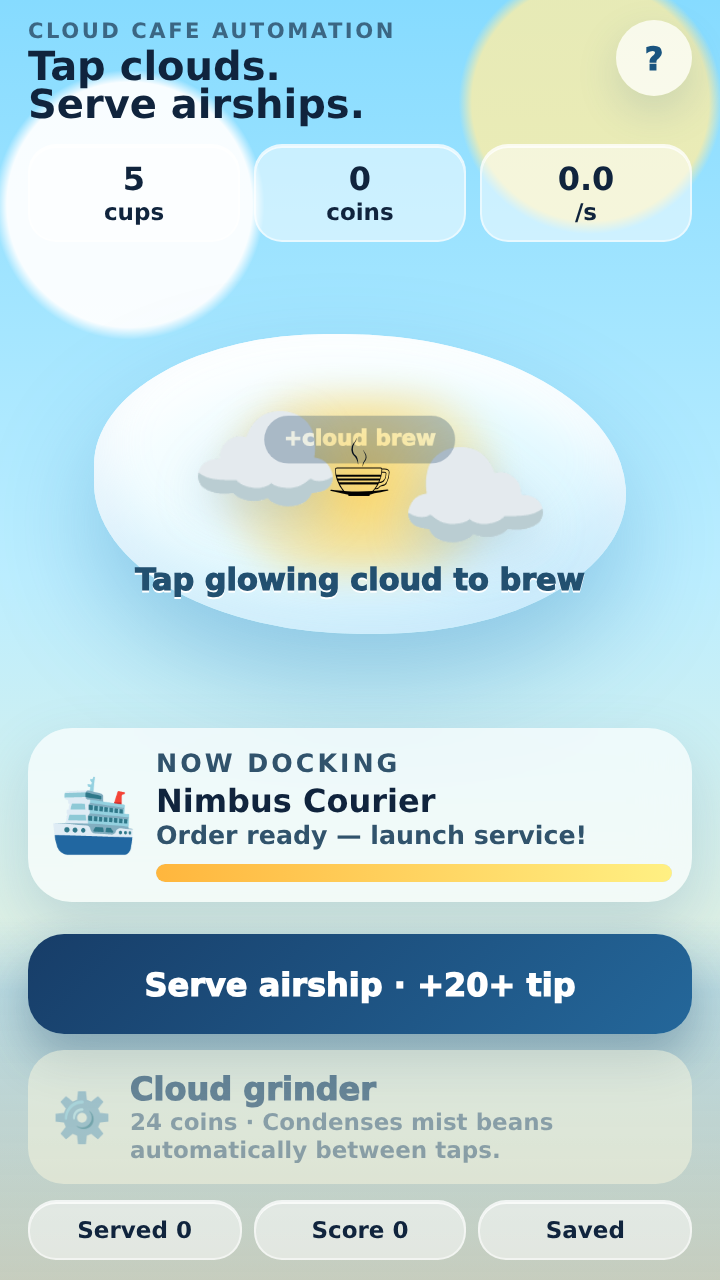 cloud-cafe-automation
