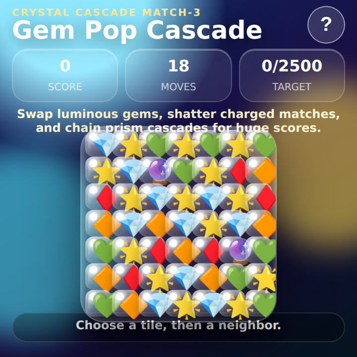 Gem Pop Cascade