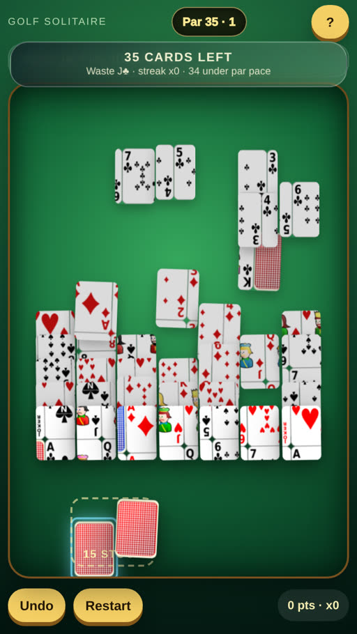 golf-solitaire-deck